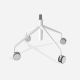 Swivel 4 legs on castors, gaslift +735,00&nbsp;zł