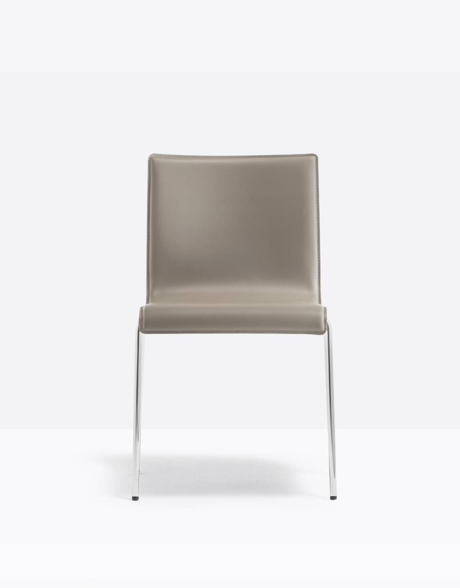 Krzesło skórzane Kuadra XL 2463 | Pedrali