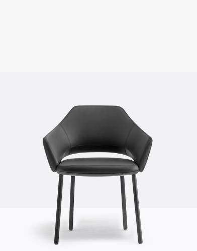 Fotel tapicerowany Vic Metal 647 | Pedrali