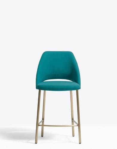 Hoker tapicerowany Vic Metal 659 | Pedrali