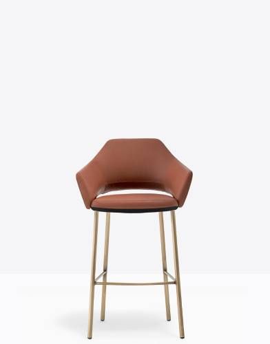 Hoker tapicerowany Vic Metal 649/2 | Pedrali