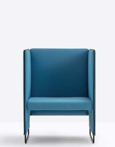 Fotel tapicerowany Zippo ZIP1P/100 | Pedrali