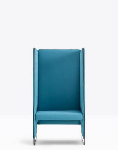 Fotel tapicerowany Zippo ZIP1P/140 | Pedrali