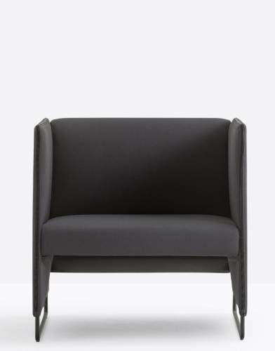 Fotel tapicerowany Zippo ZIPL1P | Pedrali