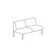 SO/201/N/16 - Sofa 2-osobowa - 136x68x74x43