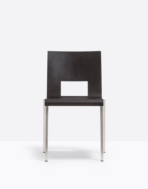 Krzesło drewniane Kuadra XL 2431 | Pedrali