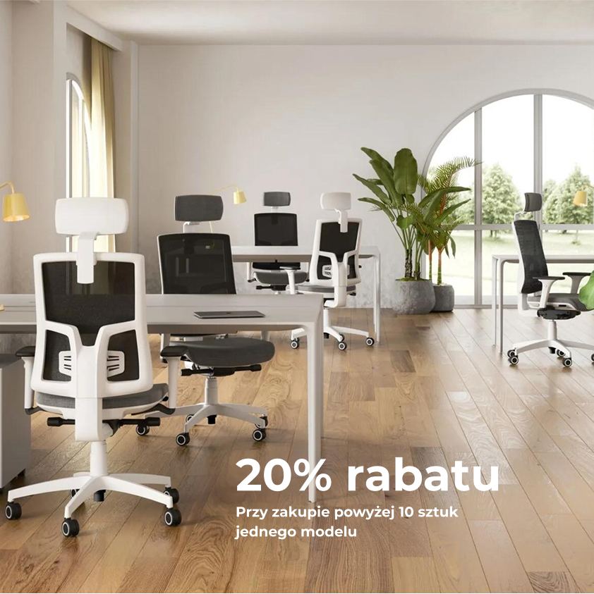 Wizualizacja: Fotel biurowy SKILL NET | BGroup